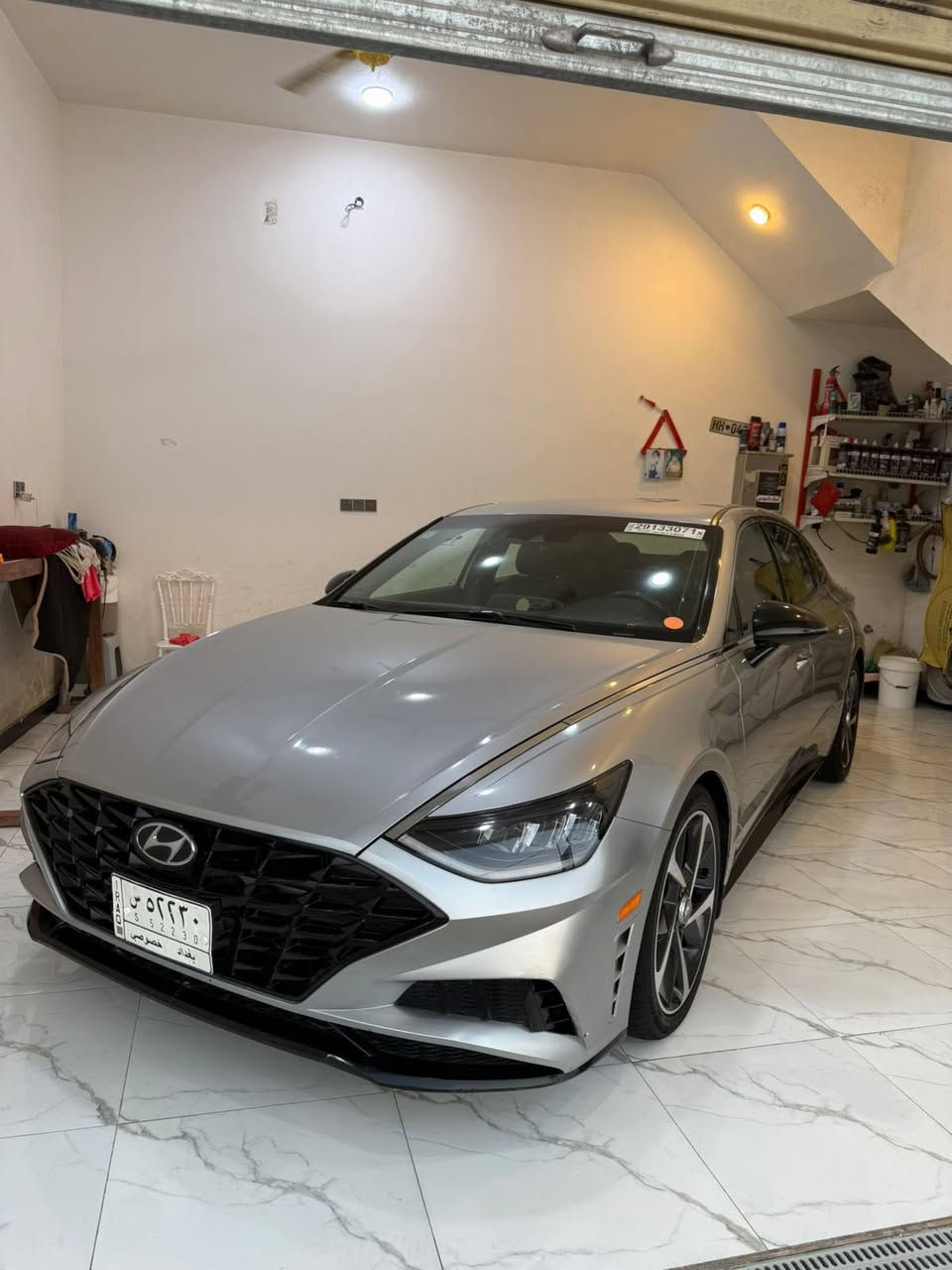 سلام عليكم سوناتا ٢٠٢١تقرير تعمل وتسير كفاله هنا بلعراق صار بيه طخه بجاملغ الامامي الايمن طخه بسيطه كلش السياره بدون ايرباك كفاله ماعده الطخه رقم بغداد معوقين ***********
