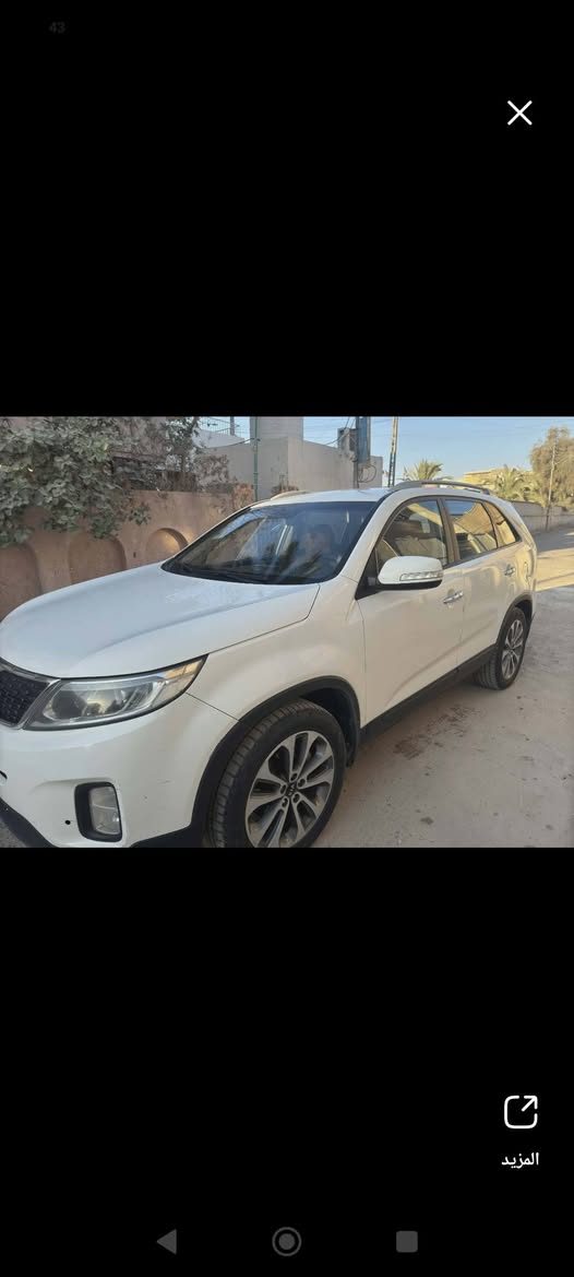 للبيع | كيا سورينتو 2015 V6 🔥
✅ محرك V6      
المكينة مكفولة كير ولم تُفتح.
السيارة بحالة ممتازة، وكل شيء فيها مكفول.
فل مواصفات ما عدا فتحة السقف.
يوجد دحجة بالباب الخلفي جهة الراكب (موضحة بالصور).
السيارة جاهزة للاستخدام ولا تحتاج أي مصروف.
💰 السعر: 180 ورقة (قابل للتفاوض بشكل بسيط).
📍 الموقع: البصرة – المشراق الجديد.


**إذا كنت صاحب هذا الإعلان وتريد حذفه لأي سبب، رجاءا أرسل رسالة إلى الدعم الفني**