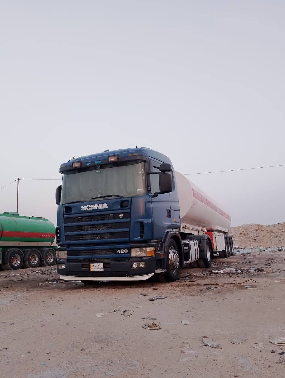 سلام عليكم
سكانيه صهريج 
موديل 2000
رقم واسط
تكيال جديد 
جي بي اس مفعل جديد 
تخم تاير 
تانكي حرفش مصلاوي 
منظومة بويلر 
سياره مكينه كير كله جديد 
مكان سياره واسط الكوت 
لاستفسار على رقم ***********
