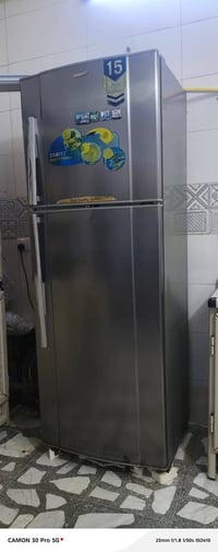 ثلاجة  كرافت عشرين قدم  فريز  ضمان تجميد وبروده السعار225  مكان الشعب ...