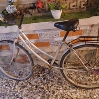 عندي باسكل للبيع بناتي حجم 26 نضيف نقصه جاملغ امامي وبريك خلفي والباسك...