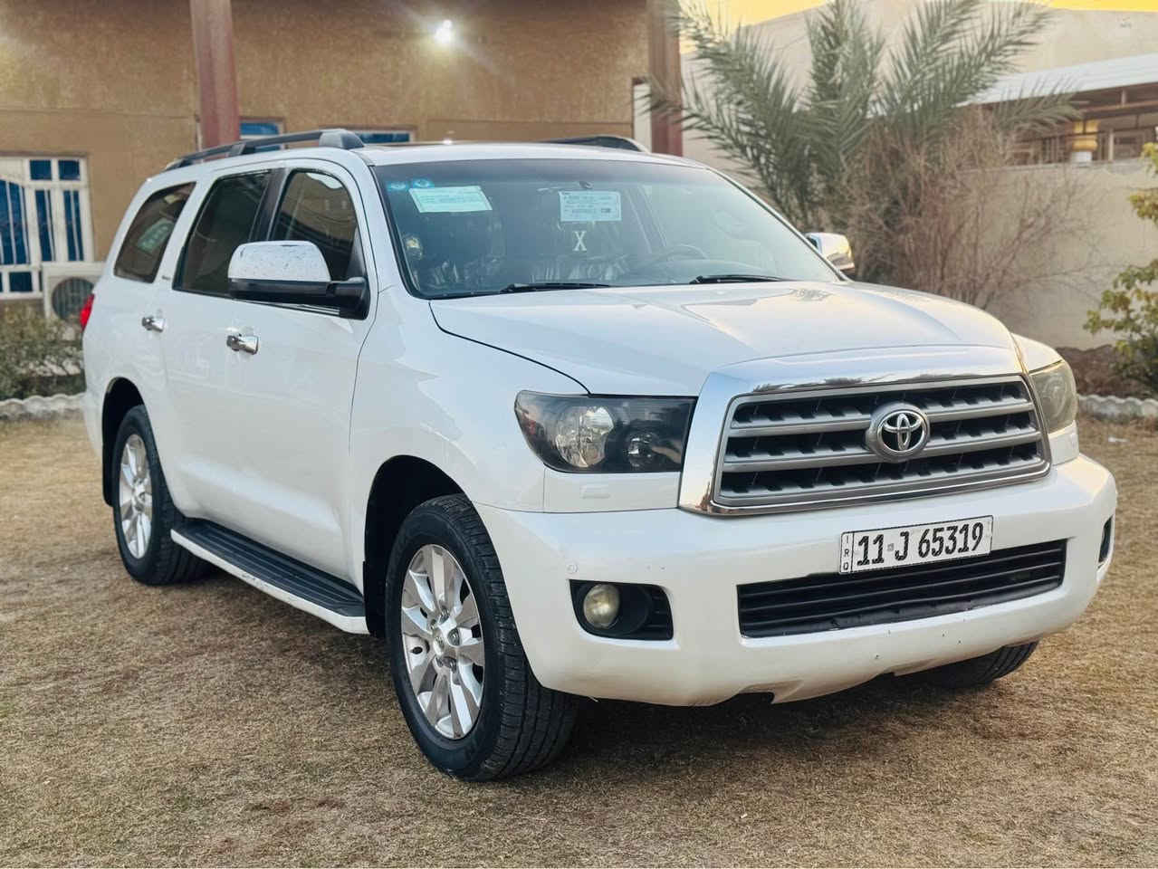 لسلام عليكم
           تيوتا سيكويا  بلاتينيوم 
بسمي مشروع وطني 
موصفاتههً معروفه
داخل مشمشي
.الموديل:2009
.المواصفات(platnum) 1/1
ماشيه 200 الف
.سلايد روف
كشناتً جلد
.زراكات 
.كامره
.تحكم ستيرن جهتين
.ستيرن كهرباء
.مري شفط
.كشنات جلد +تدفئه تبريد
.بردات جانبيه بلاديه
.شاشه ايباد
.V8(5700)
.بعد بيها هوايه مواصفات 
سياره مكفول كفاله عامه 
شبر صبغ يم جاملق خلفي
.السعر 172
مكان السياره بغداد 
لاستفسار 
*********** بغداد, العراق
