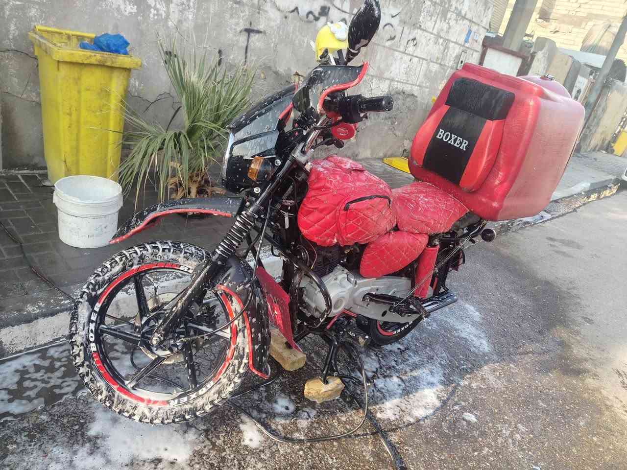 سلام عليكم دراجه بوكسر مديل2023مكينه ما مفتوحه دراجه ما متعوبه كهربائيات شغال دراجه رقم نلكيزي بئسمي
تحويل ثاني يوم كهربائات كلها شغاله دراجه كبل لشارع دراجه ما مشتغله هواي دلفري تجي وشوف بعينك كلشي شرحت رقم لهاتف(***********)متواجد واتساب وشريحه فقط عنواني( البصره القبله حي لقائم) 
سعرها(تلث ملايين) وبيها مجال كلش قليل

