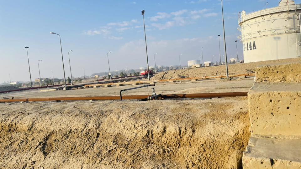 ‏ عملنا اليوم نصفي محافظة النجف مصف النفط ‏عملنا تسليح الحداد فالح الشمري***********
