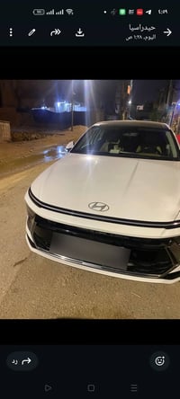 سياره للبيع سوناته 2025 خليجي السعر 245 للاتصال اسيا  07707000105  زين...