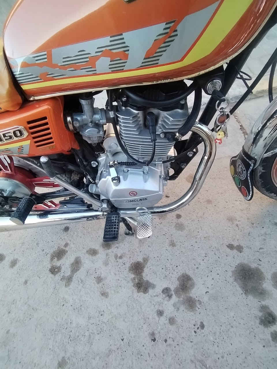 سلام عليكم دراجه يراني مديل 2025 مكلف بل نشر ***********
