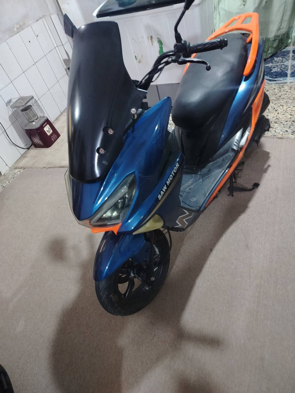 السلام عليكم دراجة للبيع
 كهربائيات كله شغاله
 سعر 350 وبيها مجال
للاستفسار الاتصال
***********
