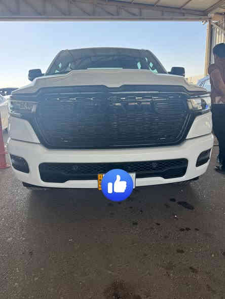 رام موديل 2025 
ماشيه ٢٠ كيلو متر وليس ميل
مرقم رقم حلو تكرار اربيل تحويل ثاني يوم
 تو ويل 
السيارة جديدة جداً
العنوان بغداد 
***********
السعر ٣٧٠ ورقه
