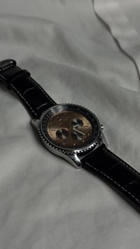 بريتلينغ نافي تايمر • كوبي ماستر • سير جلد طبيعي