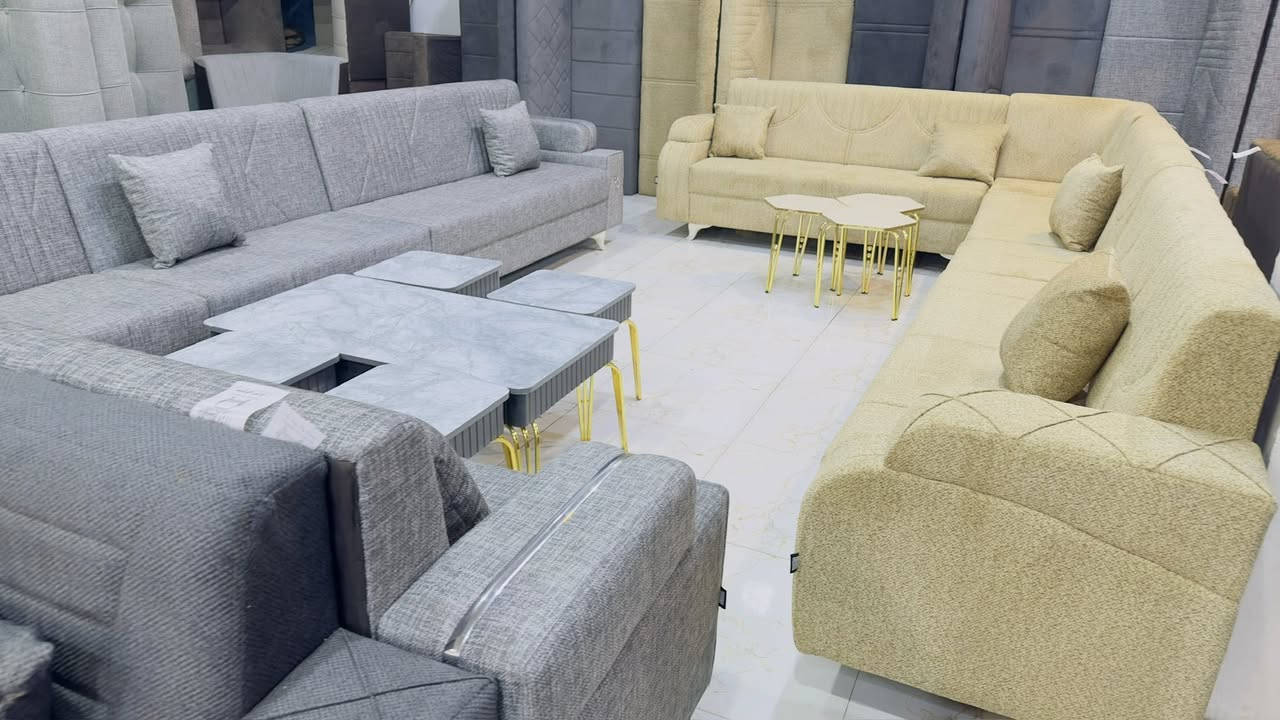 اهلا وسهلا بكم زبائننا الكرام نقدم لكم مجموعة متنوعة من الأثاث الحديث بأنسب الأسعار للحجز مراسلة الصفحة متوفر توصيل ***********
