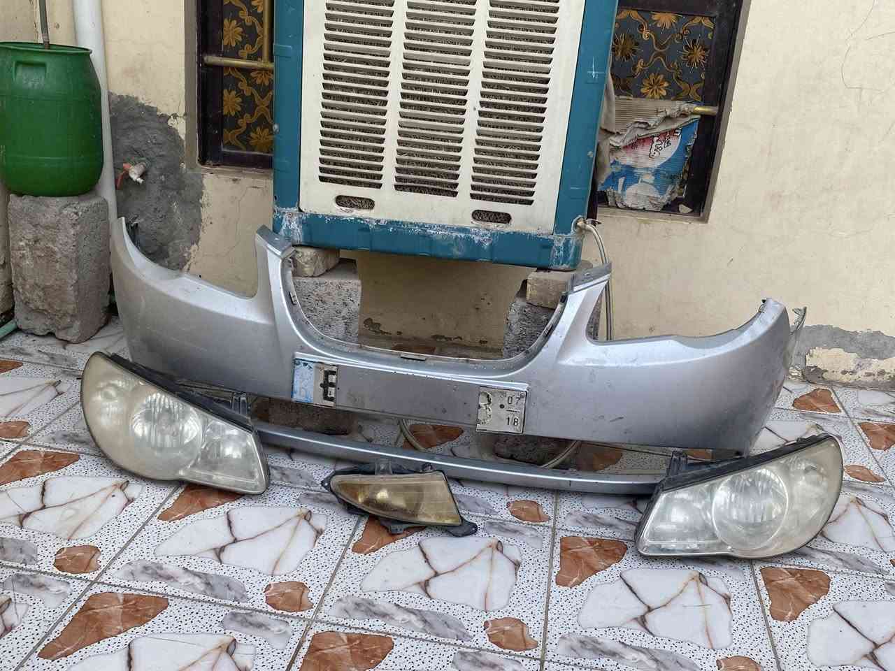دعاميه أفانتي ٢٠٠٧خلفي وأمامي ومازدات فقط جلي والدعاميه الاماميه بيه فطر صغير ممبين للبيع  رقم صاحبهن ***********
