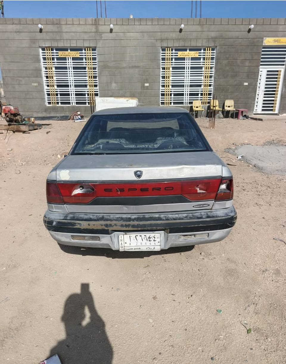 للبيع دايو اسبرو موديل 95 رقم كربلاء مشروع وطني الماني مداور ثاني يوم باسم نسيبي كيرك ومحرك جدد حداديه جديده تخم تاير جديد كهربائيات كلها شغاله بدون ضرب بدون صبغ بدون تبديل السعر 18 وبيها مجال للشراي يتصل على هذا الرقم غير اتواجد على الفيس مكان بابل القضاء الكفل***********
