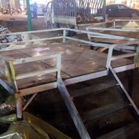 جلسات حديد ثقيل • ٢×٢م • عباسية النجف