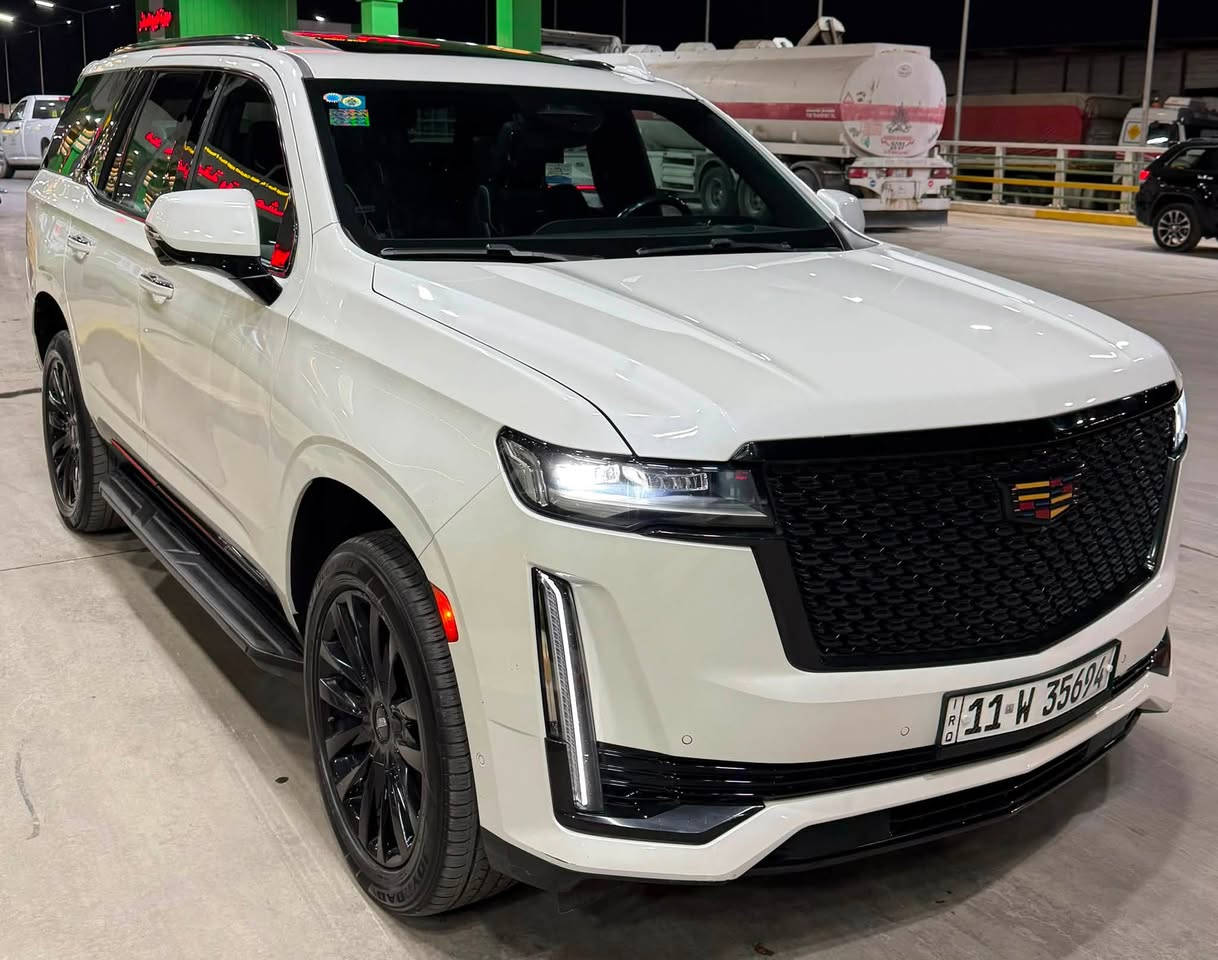 السلام عليكم
كديلاك 600 اسكاليد 2023 بريميوم 😍 
 السعر 575 وبيها مجال 
فول 1/1 مواصفات 3 شاشات 
وارد امريكي مكفوله عامه حادث امريكا فقط بارد بالجاملغ الخلفي بدون ايرباك مكفوله من الصبغ حتى الدعاميات
مكينه وكير برغي ممفتوح بيهن كلشي على البلاد
فول موصفات
ناضور ليلي 
لون اليض صدفي
فول  تحكمات ستيرن
فتحة 
بصمة 
كامرة امامية
كامرة خلفية دوارة
كامرات 360 درجة حول السيارة
كامرة خلفية وسطية بلمراية 
جميع انظمة الفور ويل auto 2x4.4x4
كشنات جلد 
كشنات كهرباء 
كشنات ال 7 راكب كهرباء 
تبريد مركزي 
تبريد +تدفئة بلكشنات 
جنطة كهرباء 
جنطة ذكية 
اشارة بلمراية
مري شفط كهرباء 
رادار امامي مانع تصادم 
رادار النقطة العمياء 
رادار جانبي بلمراية 
داتا شو بلجامة الامامية
شحن واير ليس 
اوتو بارك
اخوان السياره جديده جدا ماشيه 59 الف فقط 
وبالحقيقه احلى من الصور الي يحب ادزله صور
امريكا يراسلني وتس اب ويدلل رقم بغداد بأسمي
مكاني بغداد كريعات واي استفسار ***********
ومن الله التوفيق❤️
