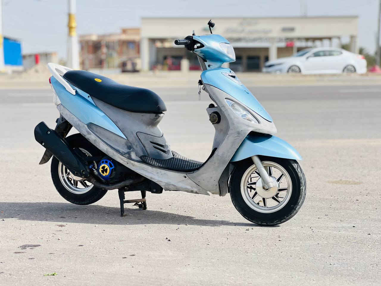 سلام عليكم ماكس منغولي 
دراجه ما مفتوحه بلاديه اطيك نهضه ومعدل كلشي شغال
*********** اتصال 
مكاني السماوه
