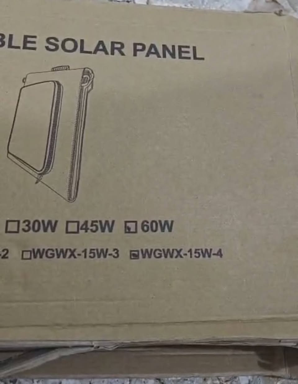 السلام عليكم اللواح طاقه شمسيه قابله للطي 60 واط السعر ٥٠
لوح  بيه مخرجين السعر ١٠
*********** واتساب
