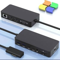 محطة إرساء Surface • دعم 3 شاشات • شحن 72W
