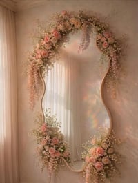 مرآية • متموجة • ورد
