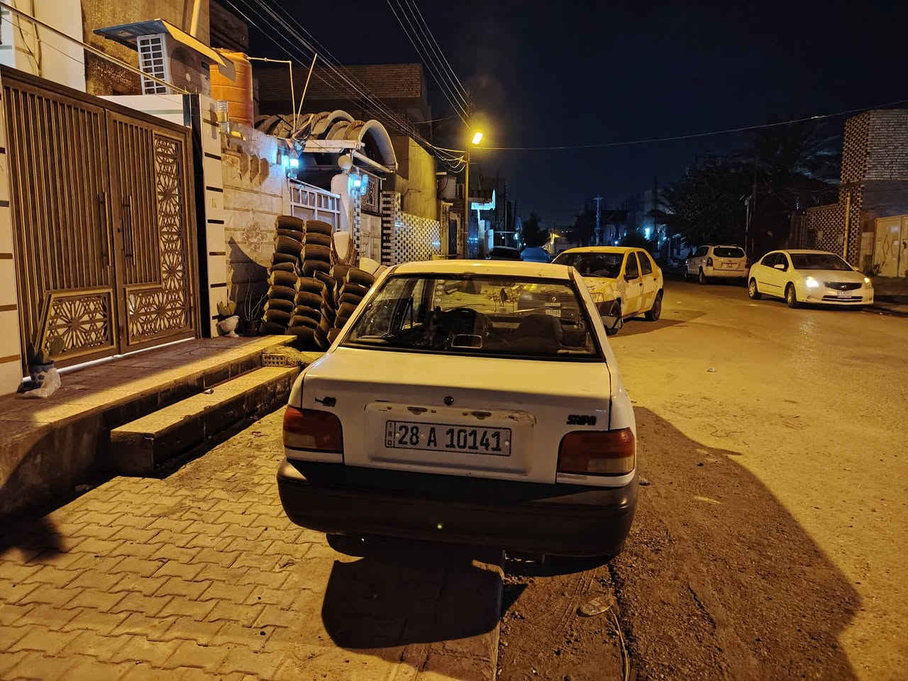 السلام عليكم سايبه 2011رقم انكليزي رقمه نجف السيارة جاهزة كير محرك حداديه تخم تاير جديد سعره 28 ورقه وبيه مجال بسيط.   رقمي ***********
