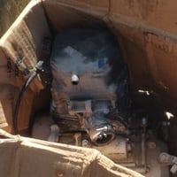 محرك بوكسر شغال ملاحظه فقط بيها نضح بالكازكيت والسلف عاطل السعر ١٠٠ 07...