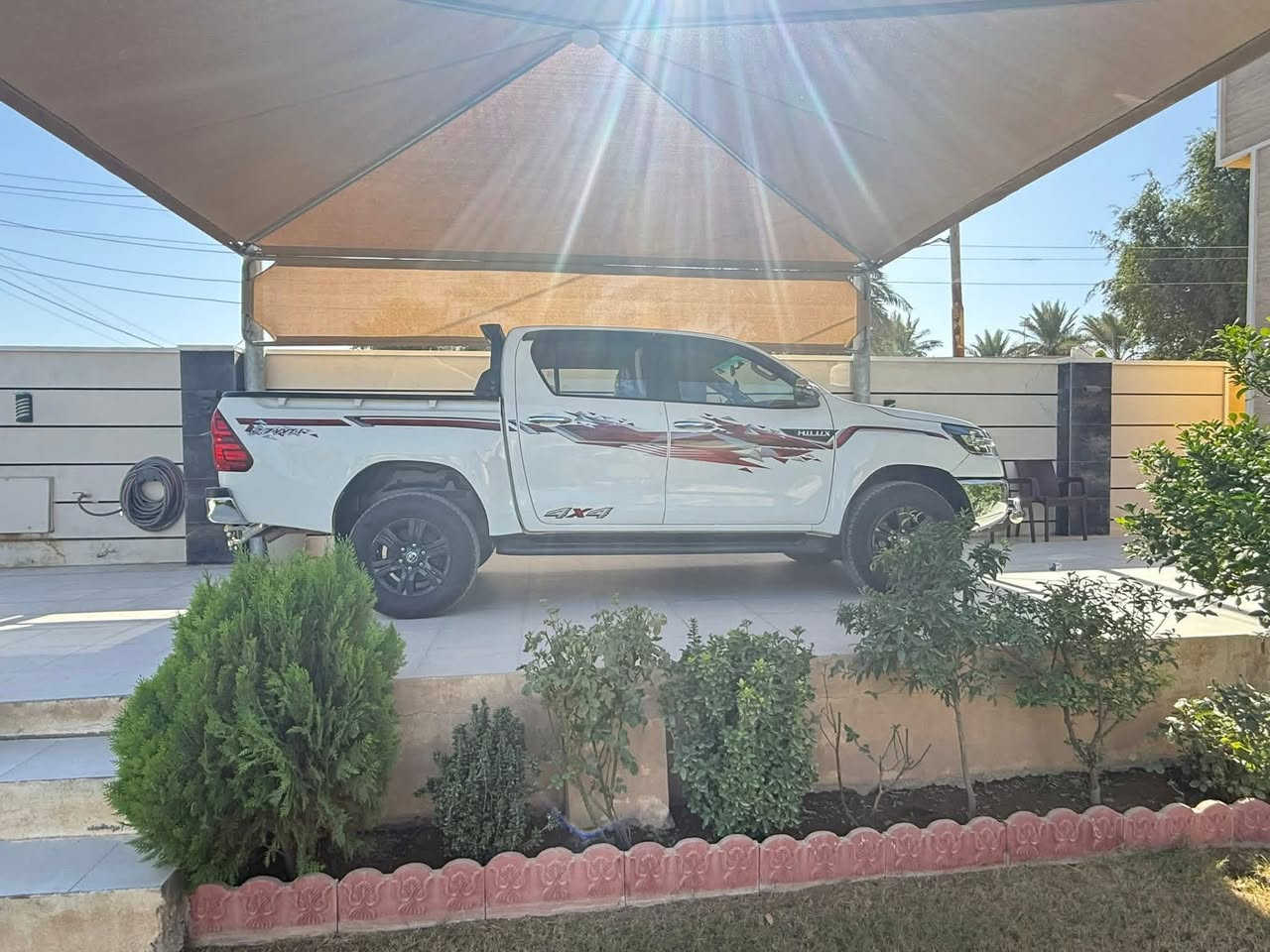 ساز باب ثاني يعني تجي سويج وتبريد چوكات
موديل /2022

المحرك /2700 بانزين 

الكير /اوتماتيك 

عداد المسافه /138 كم 

الرقم /بغداد دولي ب أسمنا السنوية غير منتهيه

الضرر يوجد بارد قليل جدا كما موضح بالسونار المرفق ضمن الصور 

السيارة كامله مكتمله صدر تخم تاير كله جديد 

السعر /275 ورقه 

الرقم اسيا /*********** 

الرقم الاثير /***********
