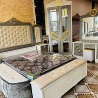 غرفة نوم صاج • صبغ حراري • الرمادي