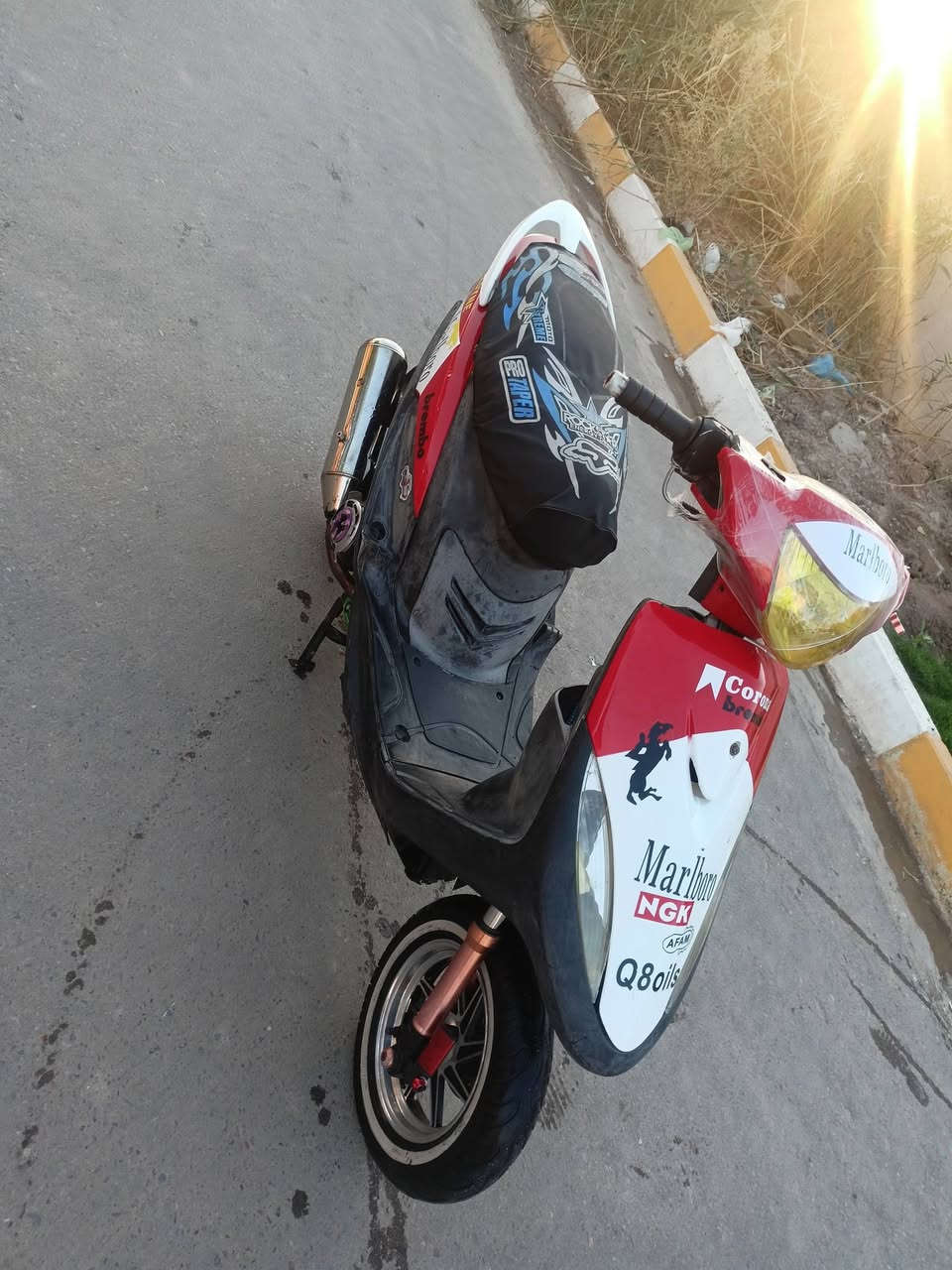 مـاكس عدله للبيع بوشه 50 مفتوحه مكينه خرسه نهضه ومشي تخبل.
سـلف  :  هـندر 
كهربائياتها كلها كامله مانقصها برغي. 

قفل سترين. 

كلجات رياضي جديدات 
قبق فلاوين رياضي 
يدات رياضي 
زوج وياله رياضي 
زوج تواير جديدات 
شوته اربع والفات 
بك لايت اربع والفات 
دبل امامي لون مشمشي رياضي 
دبل خلفي  رياضي 
شـيال الاصلي رياضي 
استانه صفح واستانه نص 

دراجه تخبل مانقصها كلشي 

سـعرها 650 وبيها مجال 
شـراي يرسلني خاص. 

مـكاني ناصريه مركز بالشموخ


**إذا كنت صاحب هذا الإعلان وتريد حذفه لأي سبب، رجاءا أرسل رسالة إلى الدعم الفني**