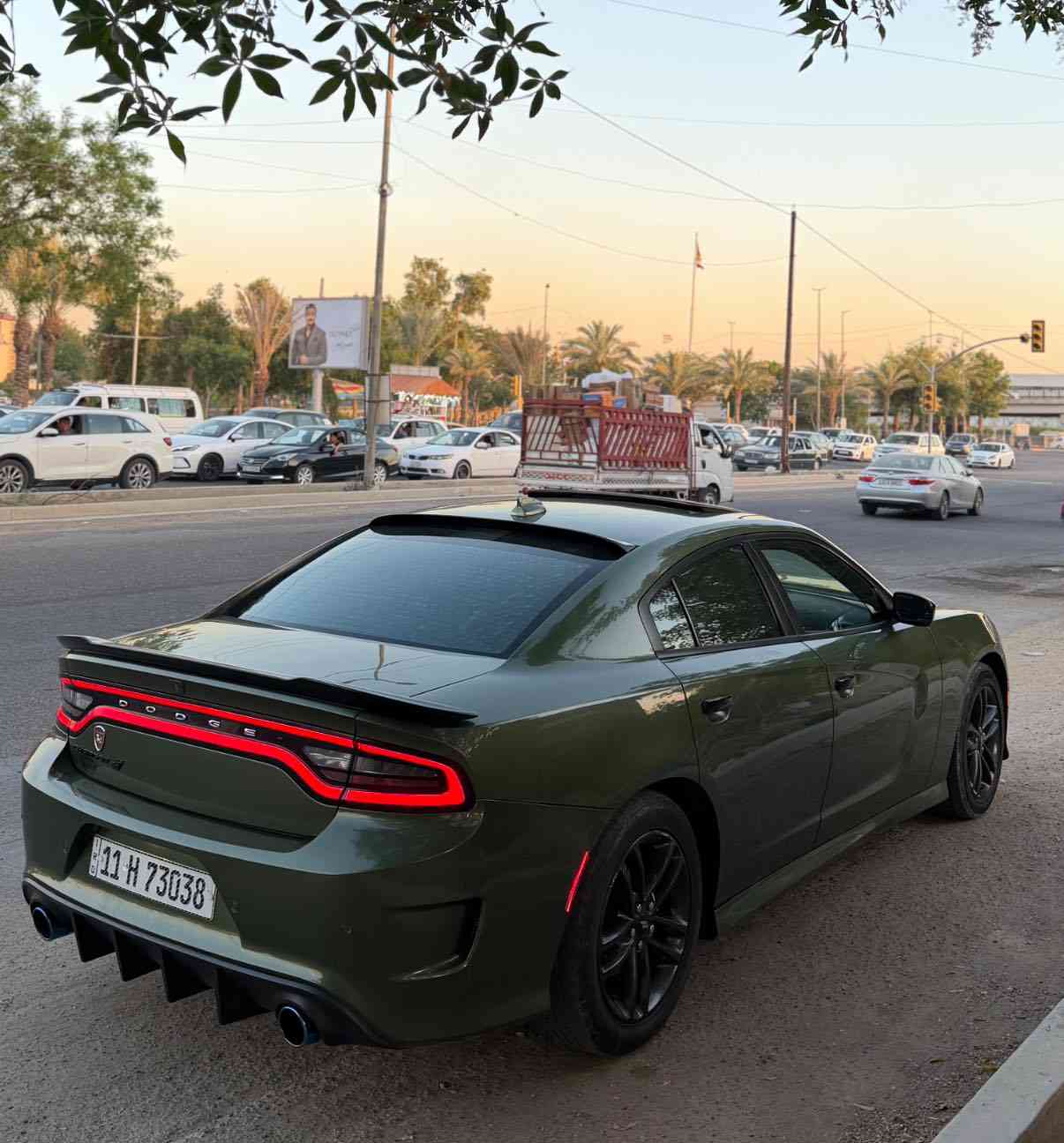 جارجر 19 زيتوني فول
سلام عليكم بيع فقط بيع فقط بدون مراوس

جارجر 2019 SXT بلاص سوبر تراك 
محدثه GT دعاميات وبنيد 
فوريل AWD
فول 1/1 
رقم بغداد باسمي تحويل مباشر 
ماشيه 59 تراي شركة 
مكينه كير تبريد كفالة للاخير 

الحادث :  بسيط جاملغ وبنيد / ايرباك سليم 
بدون شاصي مكفول من سحب وتعديل 
صور الحادث بالمنشور 

السياره فول 
سلايت روف فتحه 
كشنتات حضن 
رادار نقطة عمياء 
تشغيل عن بعد 
وباقي مواصفات الجارجر عدا الجلد 

السعر : 193 مجال بسيط 
الي ما يعجبه السعر يرفع المنشور 
بكلمة طيبة تعكس اخلاقه ❤️
حبايب صور الحادث بالمنشور ومواصفات مذكوره 
الي يخابرني فقط 
***********
متواجد واتساب 
مكاني : بغداد

