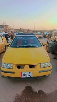 سمند 2009 مكينه فرنسي..رقم انگليزي بغداد مصفره هيئه وغرامه بأسمي  السع...