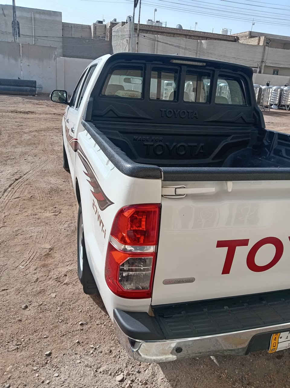 السلام عليكم
هايلوكس 2014 كير عادي مكفولة شاص 12 رقم واسط باسمي مكانها محافظة ميسان
***********
