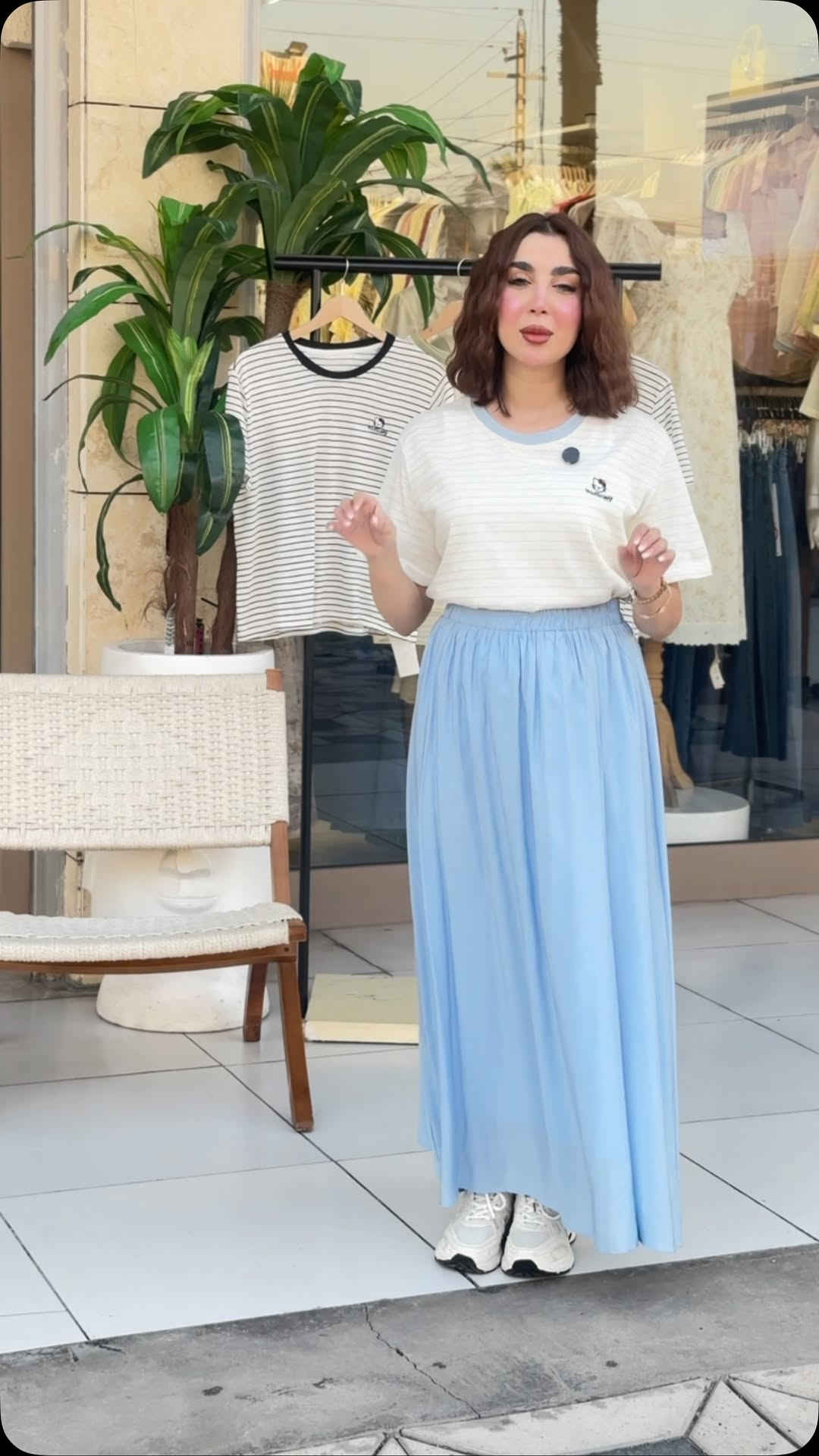 يسعدنا ان نقدم لكم الكولكشن الصيفي ✨2026 ☀️
ستايل ناعم وأسعار مناسبة 💕
بدي نسائي. القياسات 38-40-42-44
🚚 توصيل لكافة أنحاء العراق(5.000)فقط
📩 للحجز والاستفسار راسلينا الآن قبل نفاذ  الكمية

  او عبر الواتساب ***********
