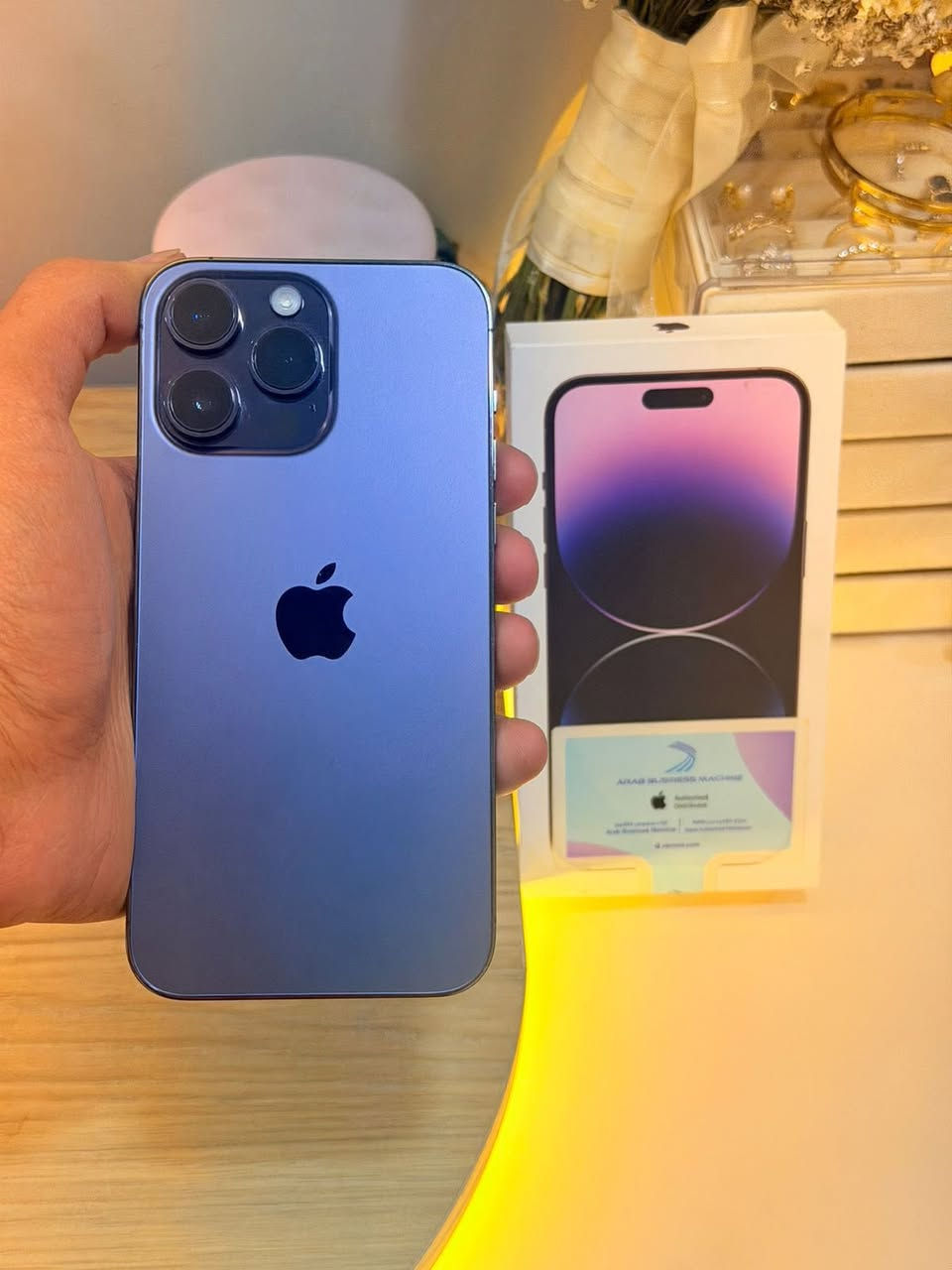 14 برو ماكس ذاكره 256 شرق اوسط abm
بطاريته 87 جهاز نضافته 100/100  كيبل الاصلي مالته وكارتونه
عنوان بغداد الغزاليه او شعله للاستفسار *********** 
ب885 الف فقط 🔥
