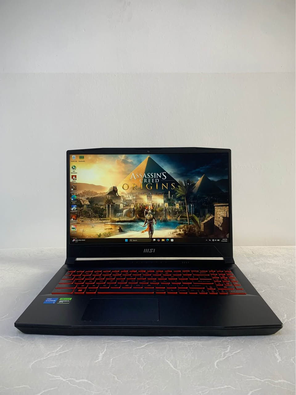 للبيع النضافة و المواصفات ضاهرة  كل شي بلادي مامحتاج وصف مستخدم ٣ اشهر  سعرة   ٨٥٠   و الف بيها مجال بسيط للمشتري (اقول بيها ماجال ما اقول كسر) اي احد يريدة يتفضل خاص واكو توصيل لكل عراق

لاپتۆپی گەیمنگ بۆ فرۆشتن پاکی لاپتۆپەکە لەوێنەکاندا ڕوونە هەموو شتێکی بلادییە تەنها ٣ مانگ بەکار هاتووە نرخی ٨٥٠ هەزارو مەجالێکی کەم گەندنیشمان هەیە

Msi Katana Gf66
CPU: CORE i5 12450H  8C/12TH
GPU: NVIDIA RTX 3050 4GB GDDR6 
Ram: 16GB RAM DDR4 2X8GB
Hard: 1 TB Samsung ssd 980 pro(NVME) +OPEN SLOT
Screen: 144Hz  FHD 15.6 INCH IPS 
FASTEST WIFI 6 + BLUETOOTH 5.1
BACK LIGHT KEYBOARD +THUNDERBOLT 3 SUPPORT
WINDOWS 11 ORIGINAL
LAPTOP+ORIGINAL CHARGER حلبجة, السليمانية


**إذا كنت صاحب هذا الإعلان وتريد حذفه لأي سبب، رجاءا أرسل رسالة إلى الدعم الفني**