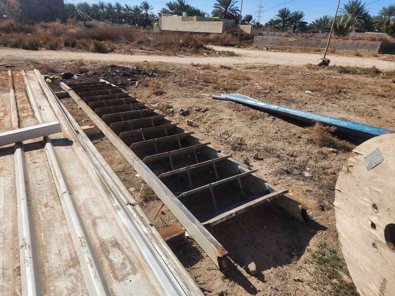 دروجه جديده....
درج حديد طول ٤ونص متر وعرض ٧٠سم بدون محجر ب١٢٥
درج حديد ٤ونص في ٨٠سم ب١٤٥
درج حديد ٤ونص في ٧٠سم مع محجر ب١٥٠
درج ٤ونص في ٨٠سم مع محجر ب١٧٠
درج حديد ٤ونص في ٩٠سم مع محجر ب١٩٠
دروجه مستخدمه....
دروجه حلزونيه ب١٠٠و ب١٩٥
درج عرض ٧٠ ب١١٠
درج ٩٠ ثقيل ب١٧٥
درج ٩٠ او ٩٥ ثقيل طول ٥متر ب٢١٠
المسيب حي المعلمين٣ طريق سيد ابراهيم بعد السكه بكيلوين تقريبا بعد اسلاك الضغط العالي ب٢٠٠م 
بيت على جهة اليمنى
***********
يرجى الاتصال قبل المجيء
