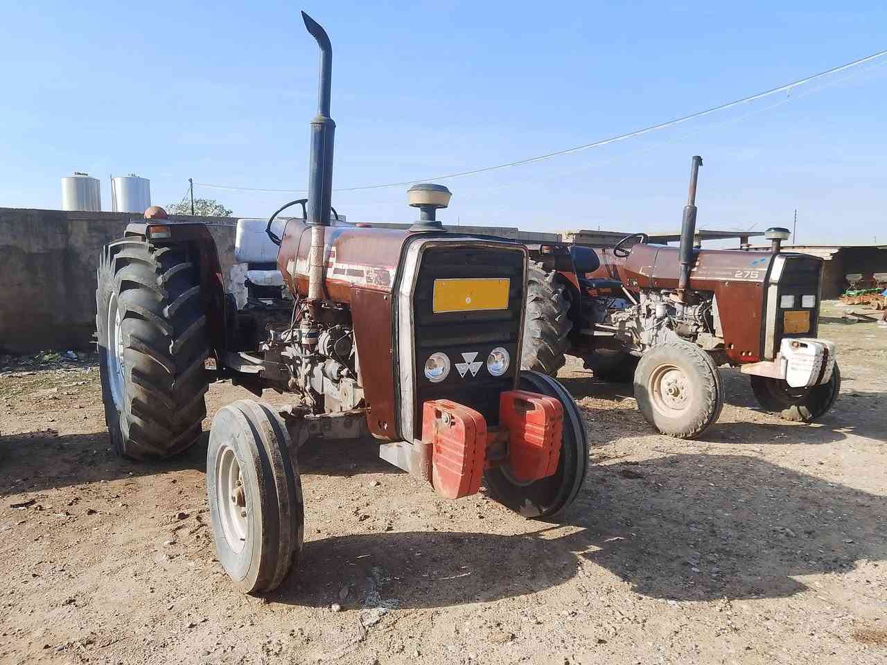 سلام عليكم ،،، للبيع تركترات عدد 2
فورگسن انگليزي 275
  سعر الوحده 9,500
گير اكسل محرك شرط 
 رقم سنويه اربيل وثاني رقم سنويه نينوى 
بدون تحويل إني أبيع كفالة من عشائر ومن حكومة 
عنوان كركوك قضاء الدبس 
***********
