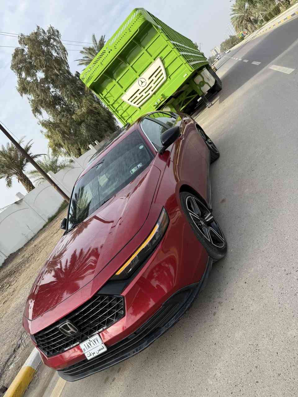 سلام عليكم🙋🏼
الي يحب يضيفني على صفحاتي مختص بيع سيارات الوارد والخليجي  و مزاد وتعقيب تصليح تجاره قطع الغيار والادوات 
📍 تيك توك: محمد ذيب لتجاره سيارات
📍 فيس بوك : محمد ذيب هوندا
📍 مكاني بغداد العامريه
📍 عنوان الشركة والمزاد بغداد المنصور 
تقاطع سيد الحليب
🚘✌🏻
 ١-نوع السياره: هوندا اكورد هايبرد 
٢-موديل:2025
٣-فئة السياره؛سبورت
٤-حجم المحرك:2000 هايبرد
٥-المسافه المقطوعه:5000mi
 ٦-الضرر  السياره:جاملغ مبدل نفس الون ونص دعاميه صبغ 
٧-موقع السياره:بغداد العامريه
 ٨-رقم الوحة: فحص موقت تترقم مجاني
٩-سعر الكلي للسياره:٢٠٨$
١٠-شرح اضافي للسياره :
للاستفسار مراسله الصفحة  او على واتساب
***********
