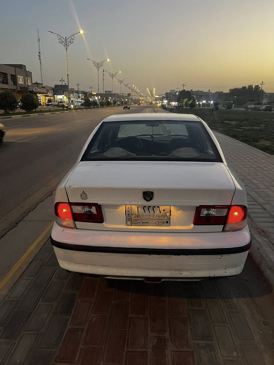 سمند ناطق موديل ١١رقم كربلاء 
سياره نضيفه بدون حادث فقط ضرر بسيط بجاملغ الخلفي بلكرن يم البكلات مكينه وكير وتبريد شرط حداديه تخم تاير كله جديد تحويل ثاني يوم عنوانه كربلاء حي ميلاد قرب مجمع دره سكني ***********
