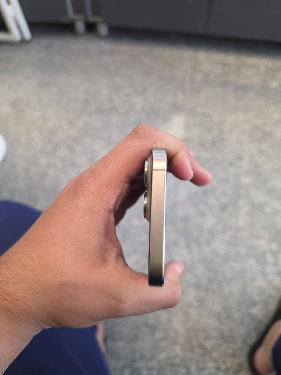 ايفون 15 برو ماكس 256gb
الجهاز للبيع نضيف جداً بدون عيب ابداً بطاريه 90 عدد الدورات 360 بدون ملحقات 

مكاني بغداد شارع فلسطين قرب تقاطع بيروت

رقم التواصل ***********
