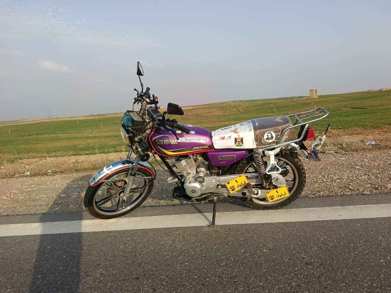 السلام عليكم  للبيع ماطور سولنك موديل 2023 محرك كبس ما مفتوح كهربايات كله شقاله  نشرات ماطور مرتب السعر 550 او هاذه رقمي تصل ‏‪***********‬‏
