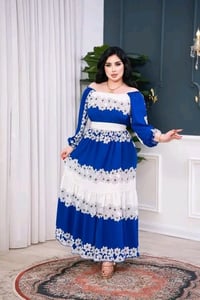 فستان • خامة كريشة • مقاسات L-3XL