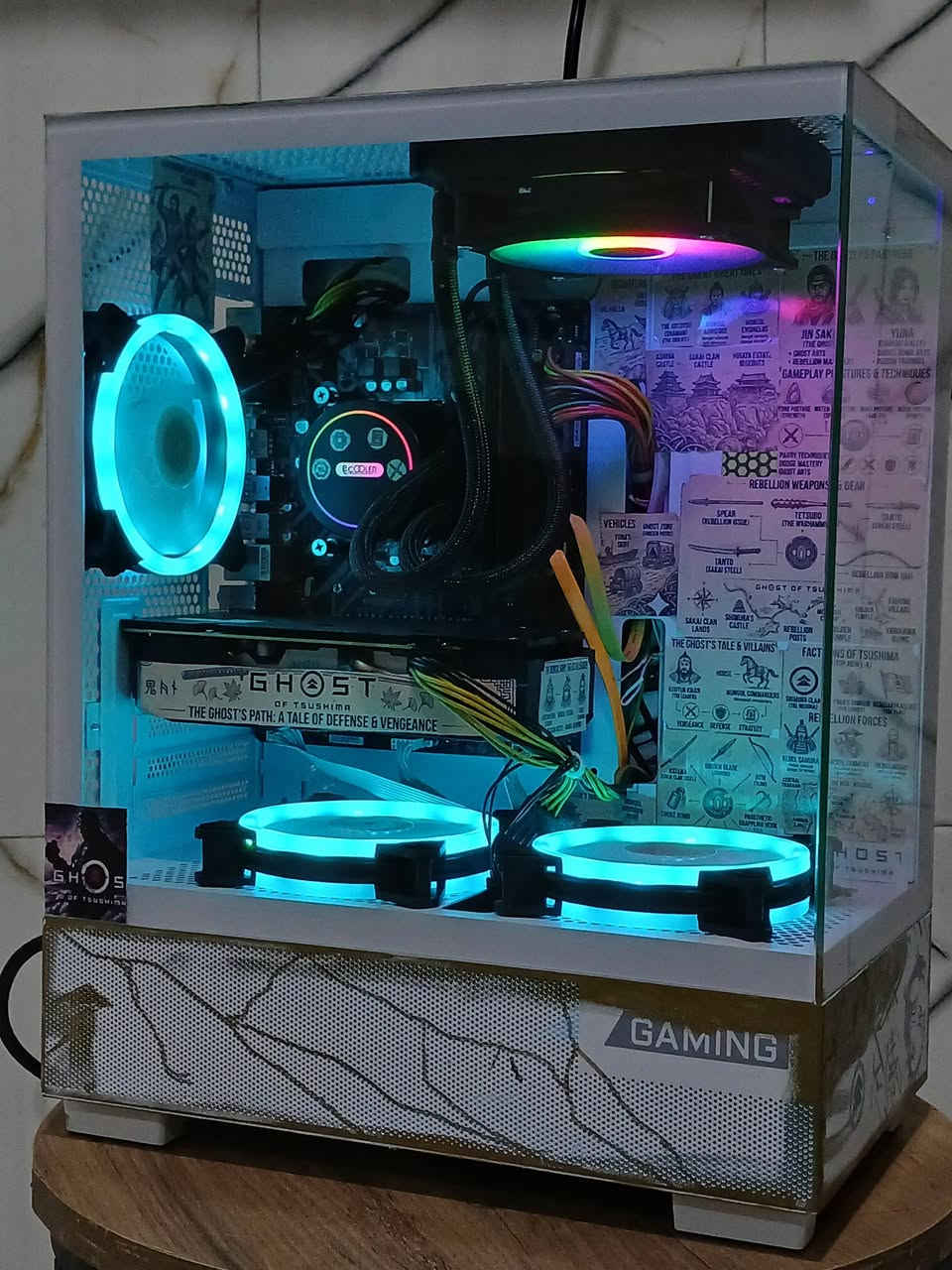 مكاني بغداد الدورة رقمي ***********
سعر 450
I5 9400f
H310 gigabyte 
Coller 120mm جديد 
Psu 550w جديد
Ram 8g ddr4 
Gtx 1650 asus tof gaming 
Case msi pano جديد
Ssd 128 g sandisk جديد 
Hdd 500g
