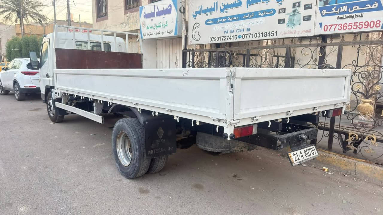 السلام عليكم للبيع مسيوبيشي كنتر أوربي طول ٥.٤٠ متر موديل ٢٠٠٦ رقم تلفون ***********
