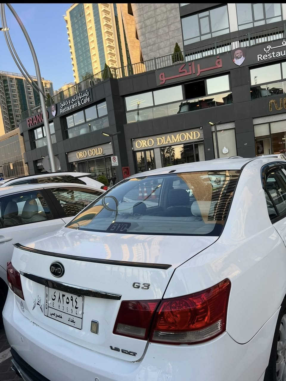 بي واي دي جي 3للبيع موديل 2013اوتماتيك رقم بغداد باسمي بيها 3 قطع صبغ ب52ورقه وبيها مجال
للاتصال ***********
