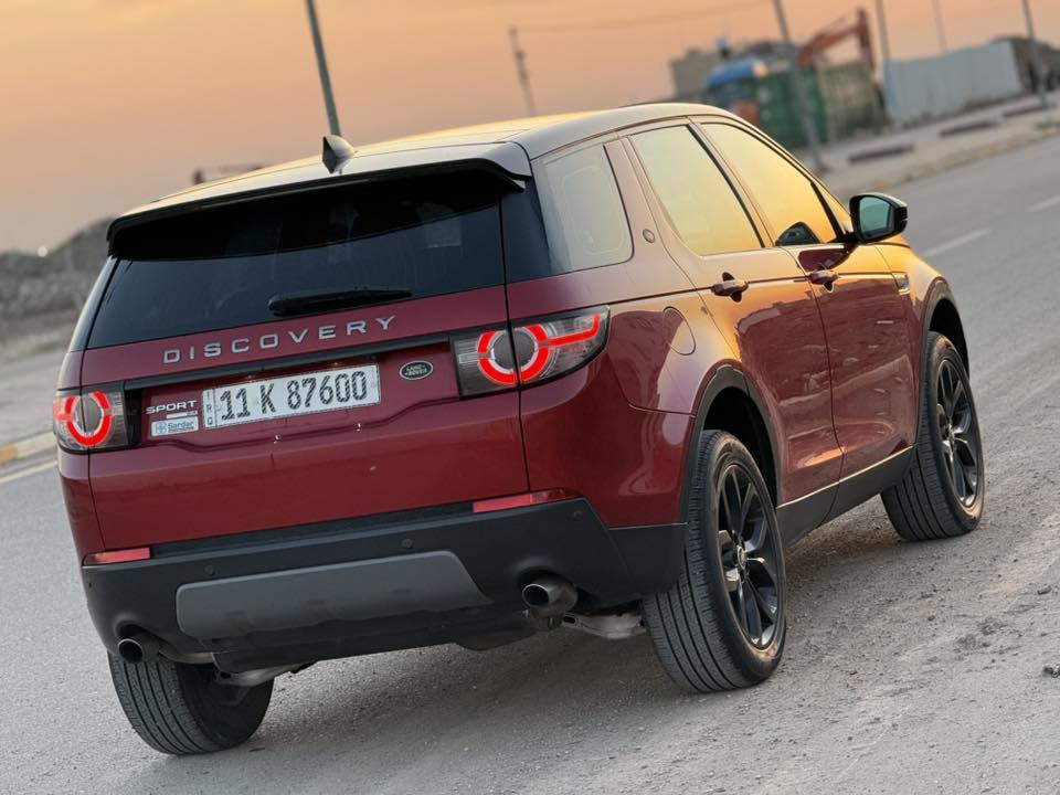 لاند روفر ديسكفري سبورت 2017 وكالة شركة سردار خليجي
ماشيه 62 الف كيلومتر نظيف الى حد شبه جديد 100%
السعر 168 ورقه 
 فول مواصفات 
بدون صبغ
بانوراما و بصمه 
محرك ٤ سلندر تون تيربو  
كامله مابيه اي نقص مابيه مصرف ولا 
دولار صدر كله جديده 
وجميع كشنات كهرباء
فول مواصفات sport 
سياره مكفوله عامه

‭0770 881 1998‬

‭0770 779 6669‬
