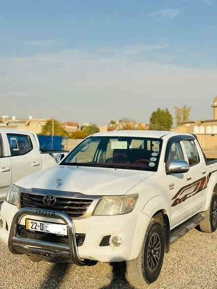 مەرزیە 2012. شەریکە سەید نەهرۆ
بێ سبوغ و بێ سارد مەکینەی نەکرایتەوه ٢٣٠ هەزار رۆیشتیە ڕەقەم و سەنەوی و ژینگەی هەتا ٢٠٢٨ نوێە 
بەناوی خۆمە نرخی 210 و کەمێک مەجال 
تويوتا هايلوكس ٢٠١٢ شريكه سيدنهرو بدون سبغ و بدون بارد كفاله عامه مكينه مامفتوح ماشيه ٢٣٠ الف بسمي و رقم و سنويه و زنكه جديد ٢٠٢٨ رقم ***********
