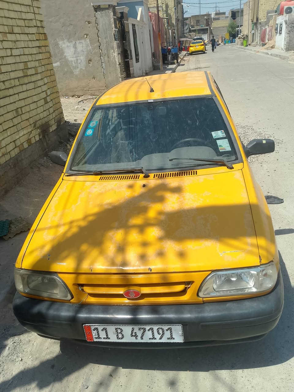 يا الله السلام عليكم سايبه موديل 12 للبيع شواصي واحد مفطور وملحوم تخم تاير جديد كير ومكينه خير من الله تبريد شغال نقصها بس غاز سياره رقم انكليزي تحويل ثاني يوم للتفاصيل اكثر الاتصال على هذا الرقم والشراي يتصل ما متواجد على الخاص رجاء *********** عنوان السياره تقاطع حيور حي الكوفه بغداد
