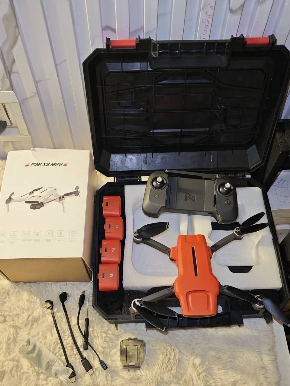 Fimi x8 mini
سعر٤٥٠  الف  اربع بطاريات 🔋🔋🔋🔋  واتساب *********** 
توصيل فقط كركوك موجود .
