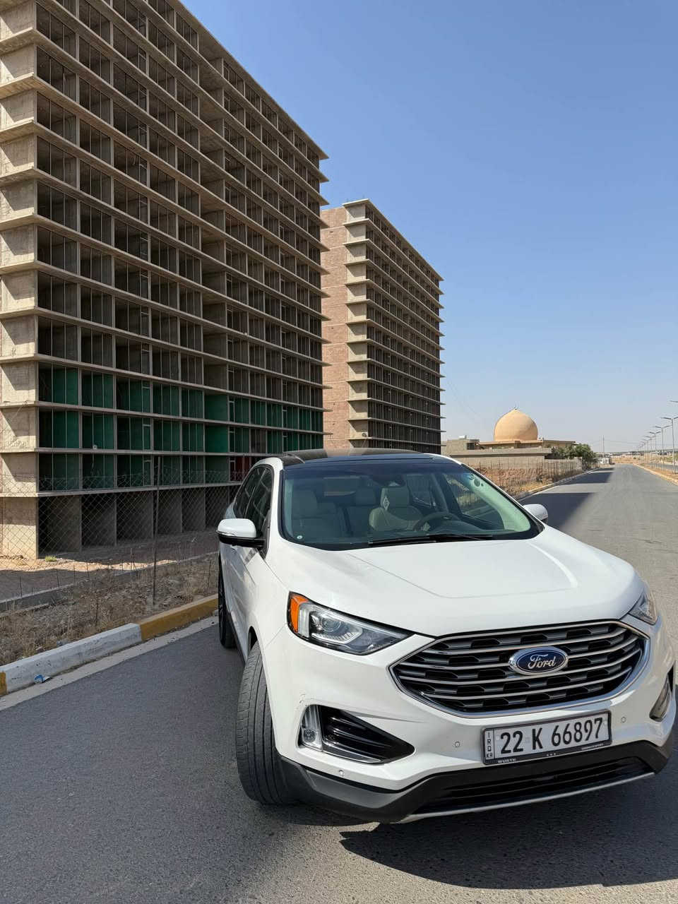 السلام عليكم فورد ايدج 2020 تيتانيوم 1/1 بدون صبغ السياره نضيفه ضررها بدايه الجاملغ مال سايق تعديل BDR وبدون دواخل 
كير ومحرك وتحويل بشرط ايرباك ستيرن فقط 
تفاصيل اكثر
*********** أربيل, العراق
