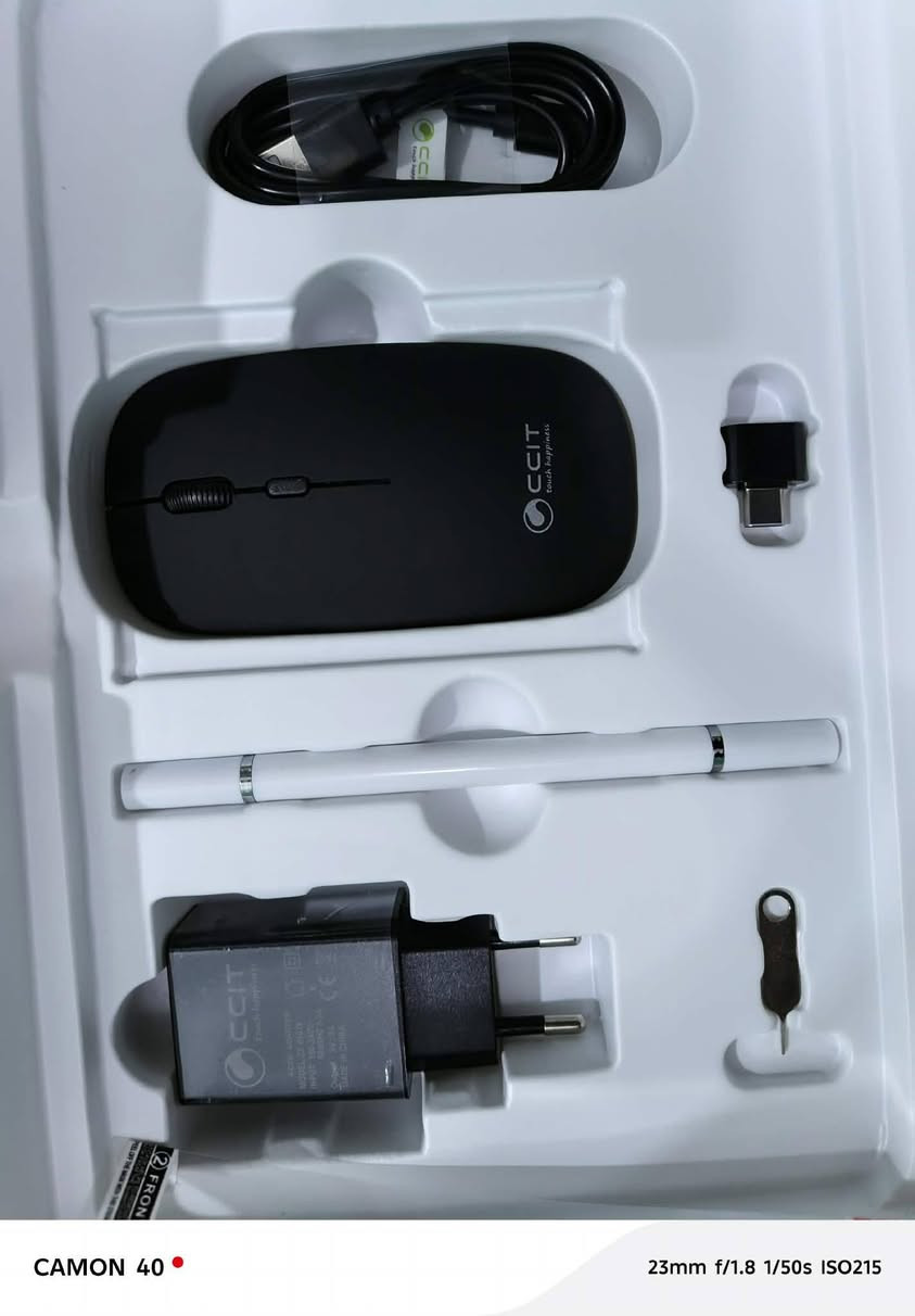 تاب ولابتوب مدمج مع الملحقات جديد غير مستخدم 
​الموديل: S19 Pro (يدعم تقنية 5G WiFi).
​الشاشة: مقاس 10.8 إنش من نوع IPS بدقة عالية تبلغ 1600*2560.
​المعالج: رباعي النواة (Quad Core) بتردد 1.3 جيجاهرتز.
​نظام التشغيل: أندرويد 13 (Android 13).
​الذاكرة والتخزين
​ذاكرة التخزين:  512 جيجابايت.
​الرام (RAM): 8 جيجابايت 
​البطارية والكاميرا
​البطارية: سعة كبيرة جداً تبلغ 10000 مللي أمبير.
​الكاميرا: كاميرا عالية الدقة (HD Camera) 
​منفذ الشحن: Type-C.
​الاتصال والميزات الإضافية
​الشبكات: يدعم شريحتين (Dual SIM) ويعمل على شبكات GSM/WCDMA/HSPA+.
​الاتصال اللاسلكي: WiFi (تردد 5G) و Bluetooth.
​المستشعرات: يدعم GPS و G-Sensor.
​الأبعاد: 251 * 161 * 9.2 ملم.
​الجهاز ممتازاً للاستخدام اليومي ومشاهدة المحتوى بفضل البطارية الضخمة والشاشة الكبيرة
يدعم جميع البرامج والالعاب 
سعر التاب 150 فقط


**إذا كنت صاحب هذا الإعلان وتريد حذفه لأي سبب، رجاءا أرسل رسالة إلى الدعم الفني**