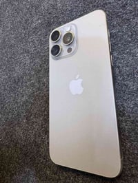 ايفون 15 برو ماكس 256 ZA دبل سيم كارت نظافة 99‎%‎   ……البطارية 87‎%‎ ل...